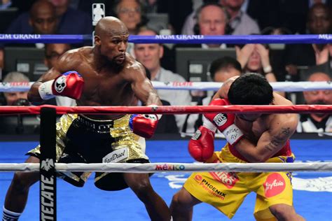 mayweather fight today.